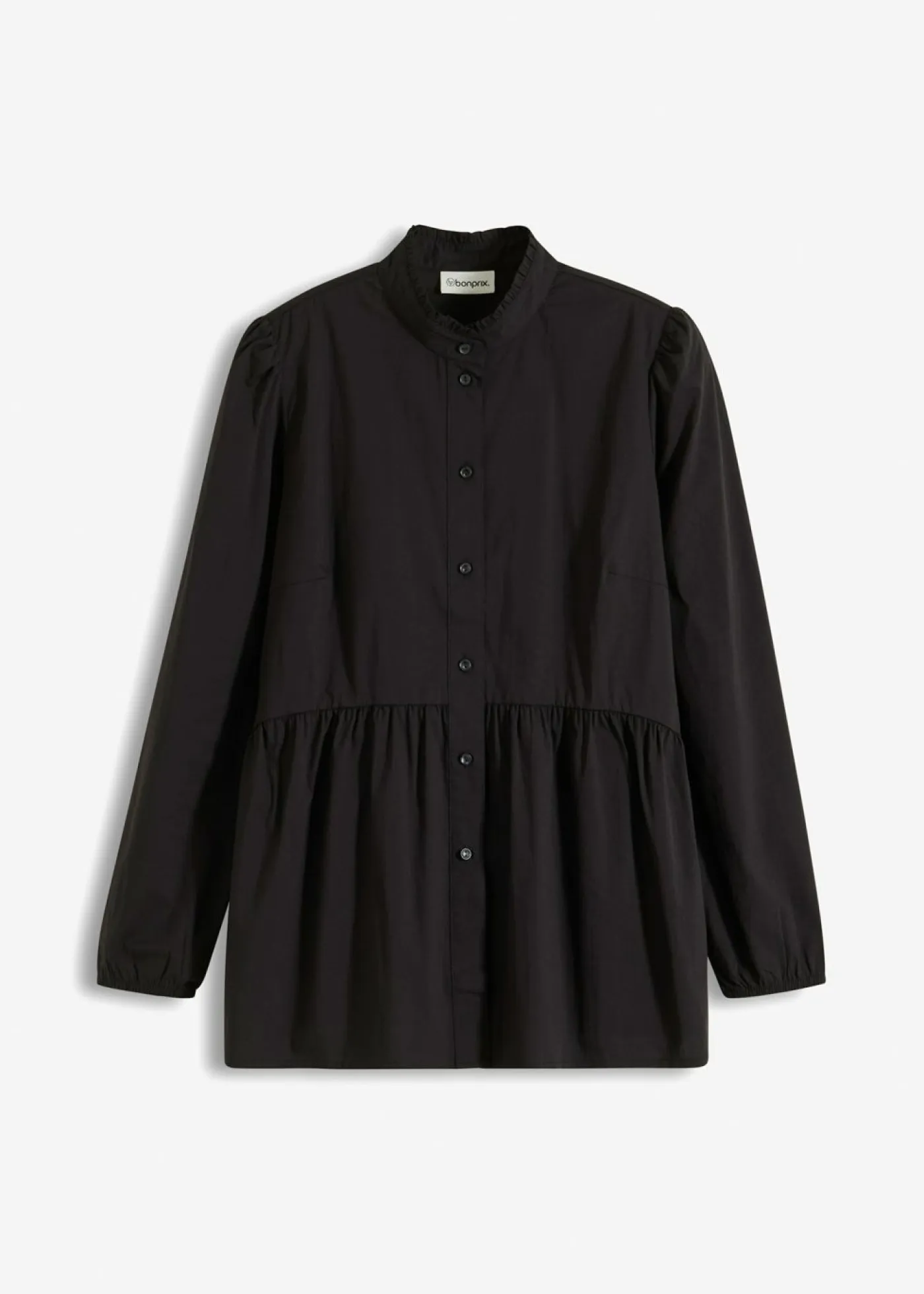 Hot Blusa larga con fruncido Mujer Camisas Y Blusas