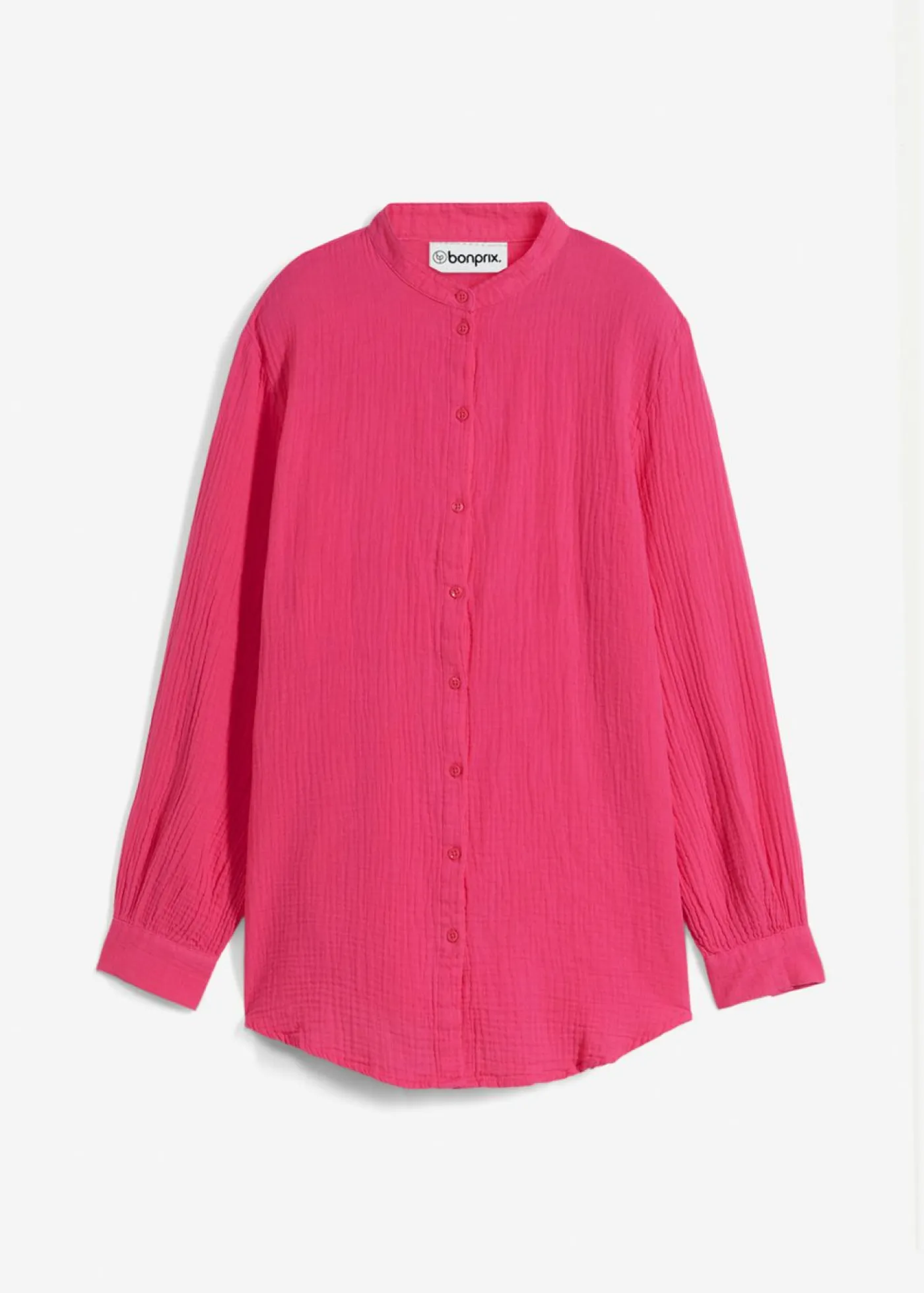 Hot Blusa larga de muselina ligera Mujer Camisas Y Blusas|Novedades