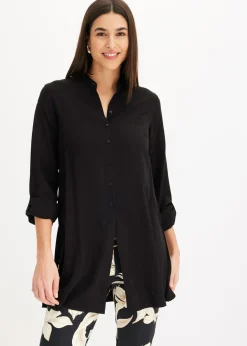 Discount Blusa larga de viscosa Mujer Camisas Y Blusas