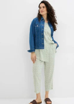 Clearance Blusa larga de viscosa suave Mujer Conjuntos De Ropa|Camisas Y Blusas