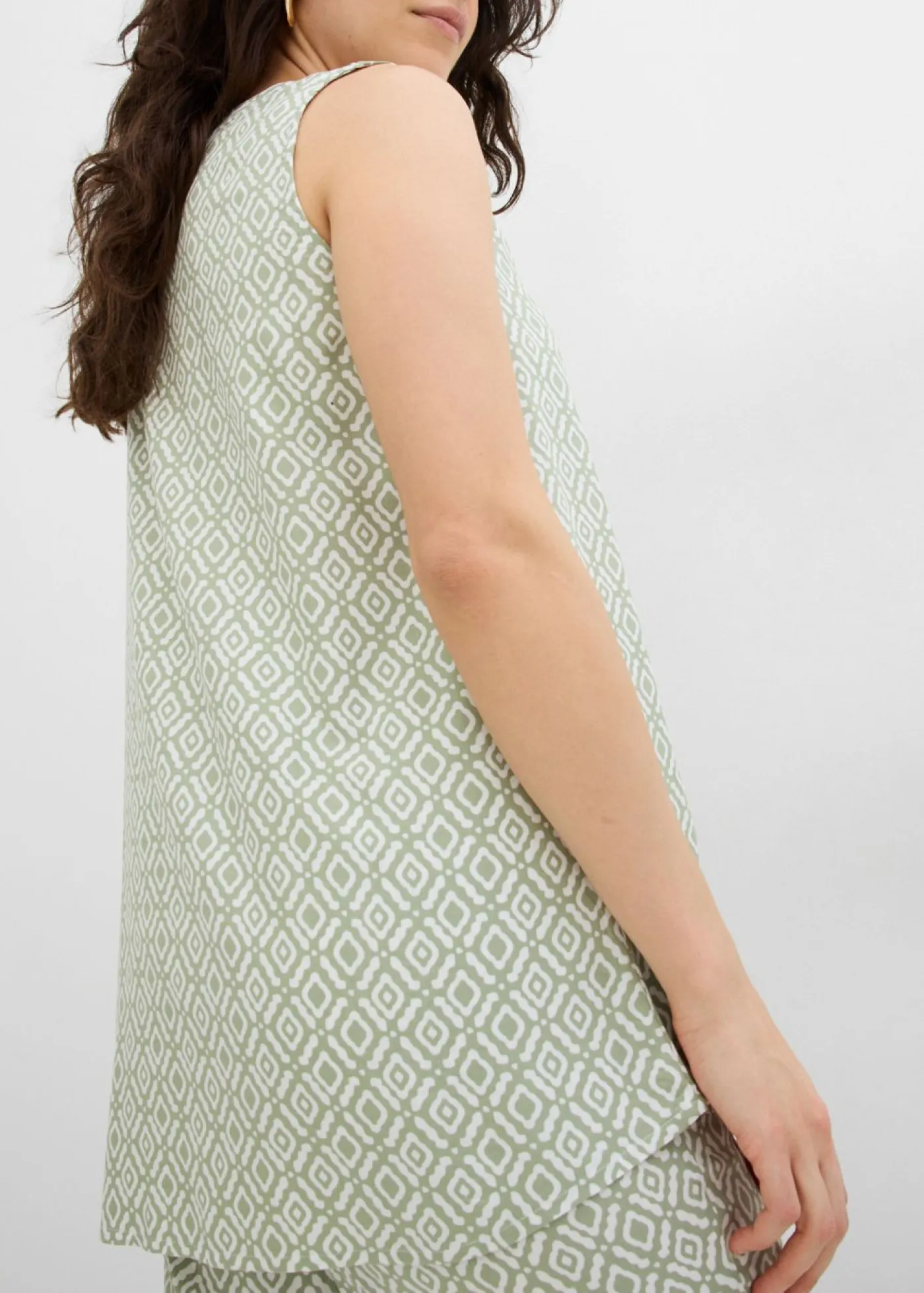 Clearance Blusa larga de viscosa suave Mujer Conjuntos De Ropa|Camisas Y Blusas
