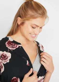 Blusa larga premamá/de lactancia Mujer Premamá