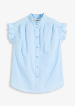 Online Blusa ligera sin mangas Mujer Camisas Y Blusas