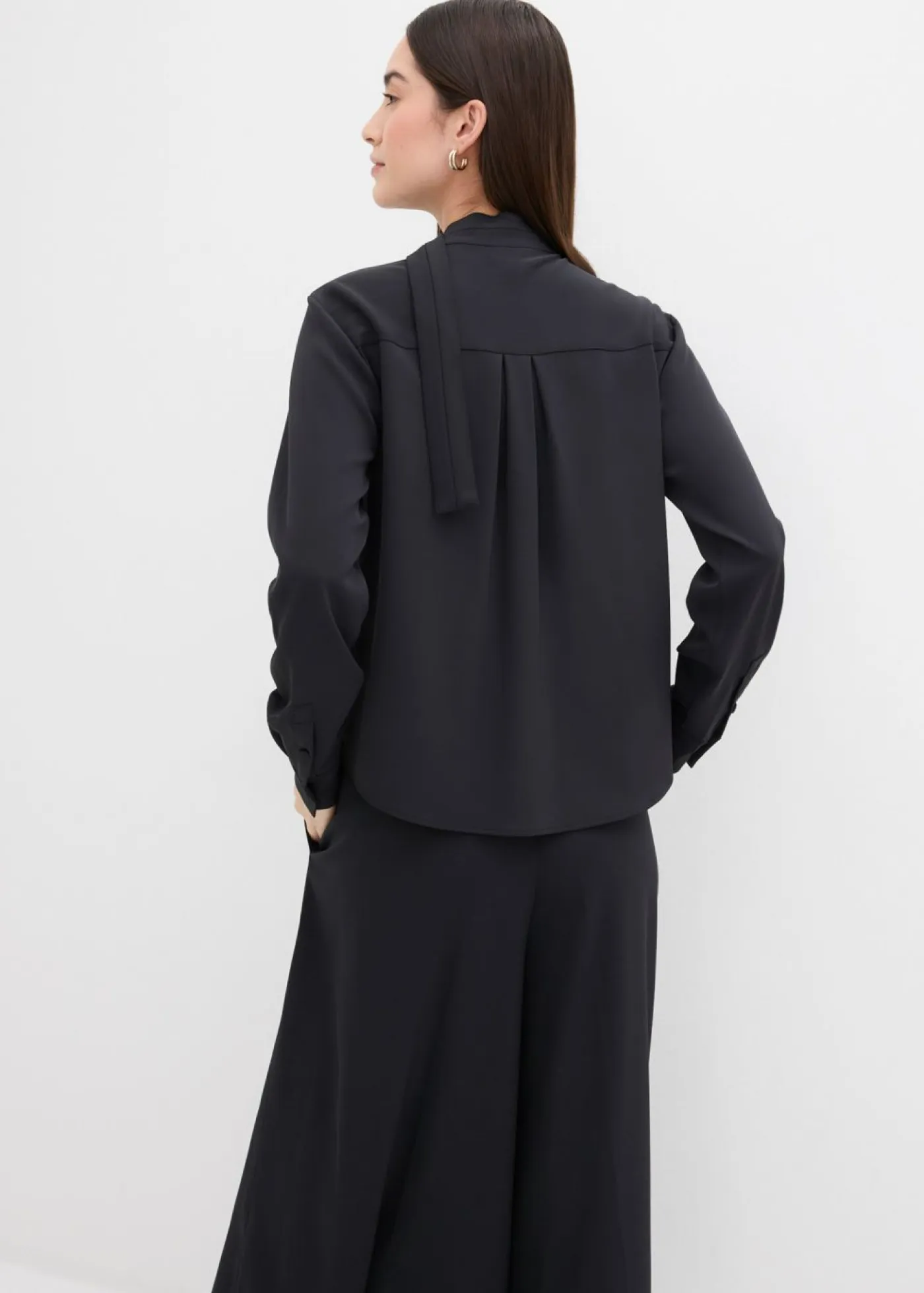 Discount Blusa ligeramente brillante Mujer Esenciales|Camisas Y Blusas