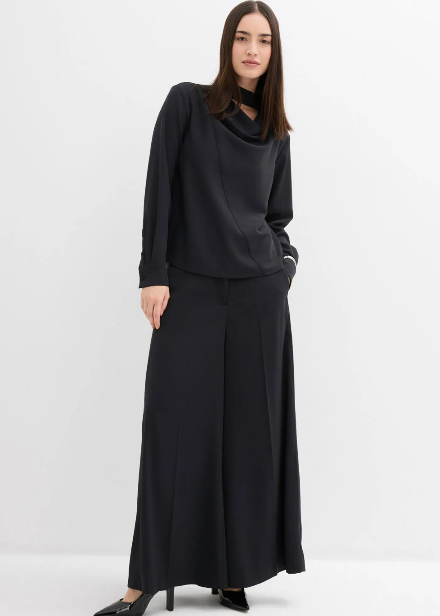 Discount Blusa ligeramente brillante Mujer Esenciales|Camisas Y Blusas