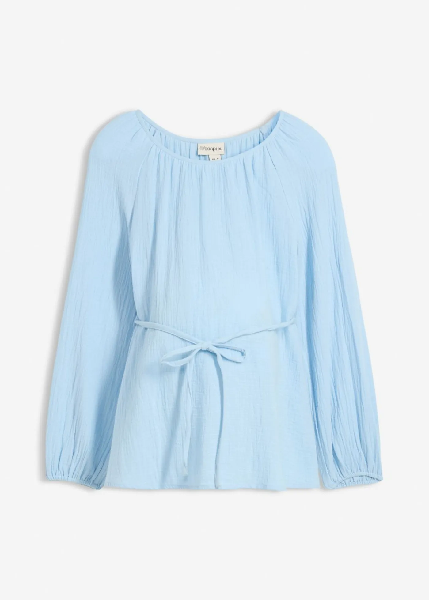 Sale Blusa premamá de muselina pura de algodón Mujer Premamá
