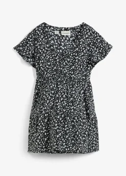 Sale Blusa premamá y de lactancia 2 en 1 de viscosa fluida Mujer Premamá