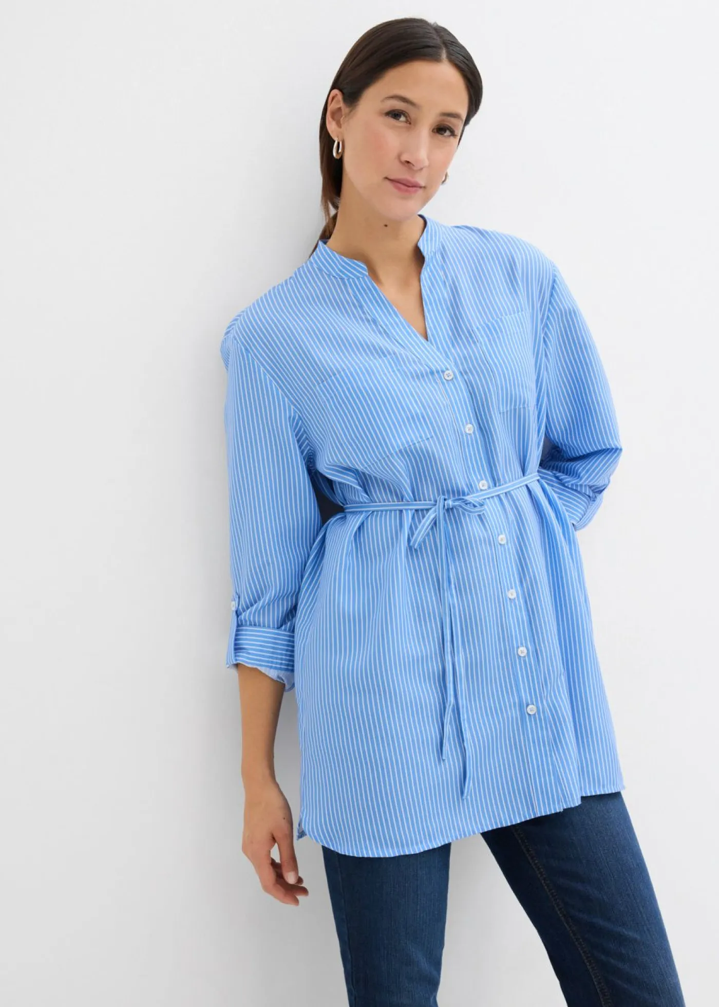 Discount Blusa premamá/de lactancia de algodón Mujer Premamá