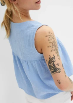 Hot Blusa sin mangas Mujer Camisas Y Blusas|Camisetas