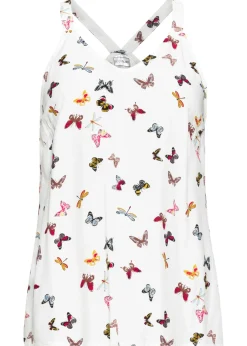 Best Blusa sin mangas de viscosa pura Mujer Camisas Y Blusas|Camisetas