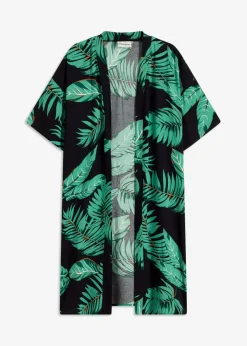 Blusa tipo kimono de viscosa fluida Mujer Conjuntos De Ropa|Camisas Y Blusas