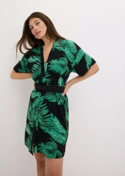 Blusa tipo kimono de viscosa fluida Mujer Conjuntos De Ropa|Camisas Y Blusas