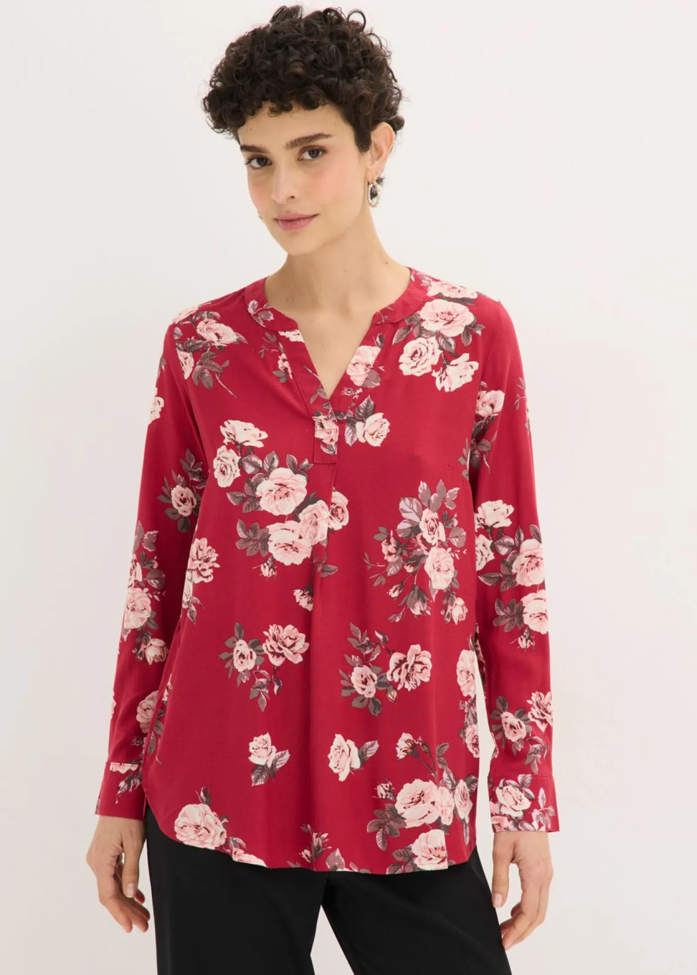 New Blusa tipo túnica Mujer Camisas Y Blusas