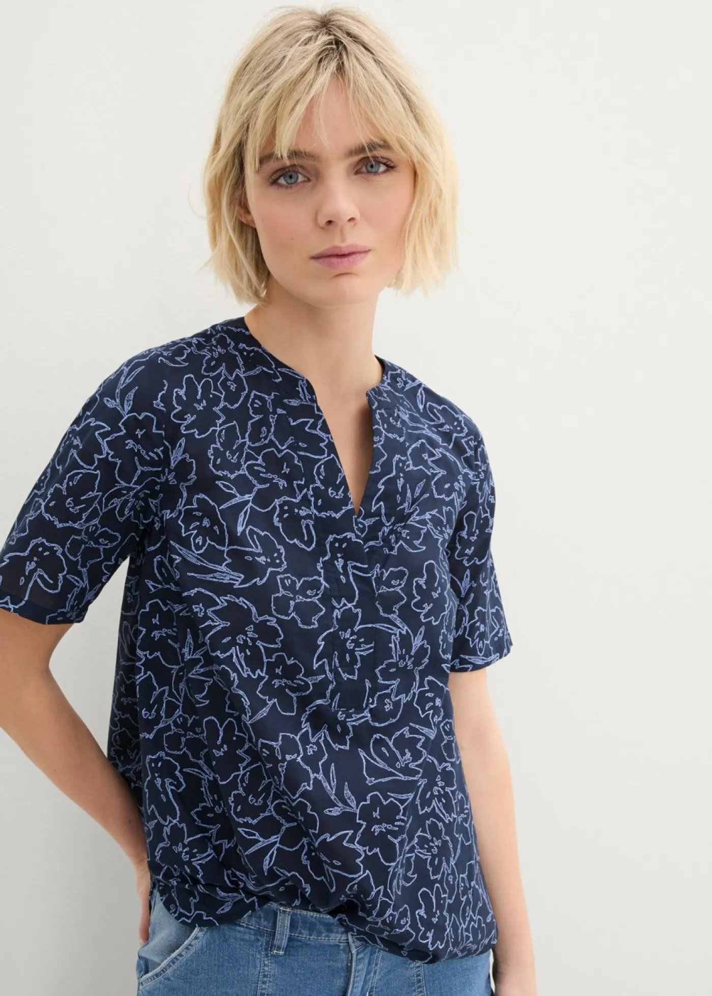 New Blusa tipo túnica Mujer Camisas Y Blusas