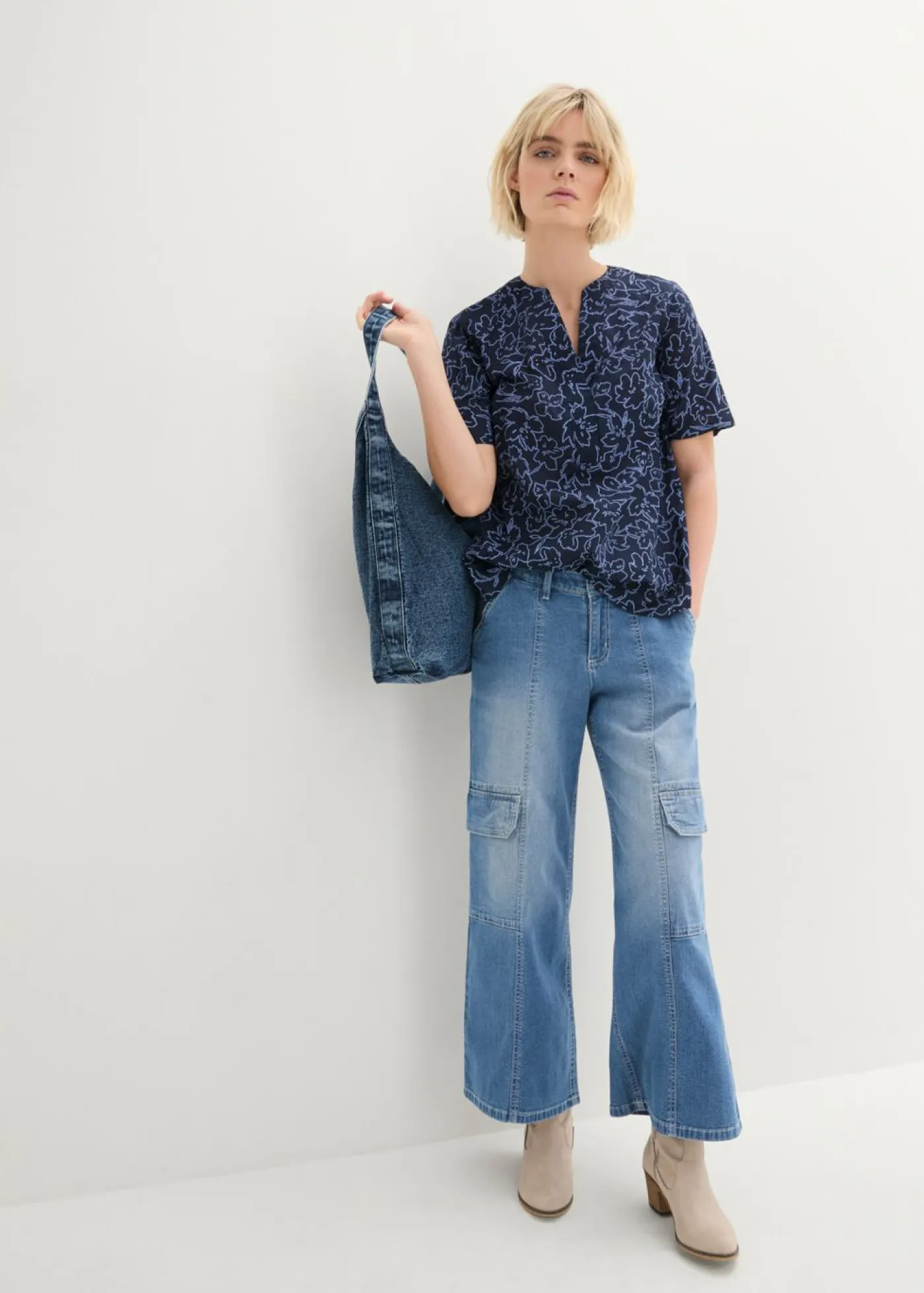 New Blusa tipo túnica Mujer Camisas Y Blusas