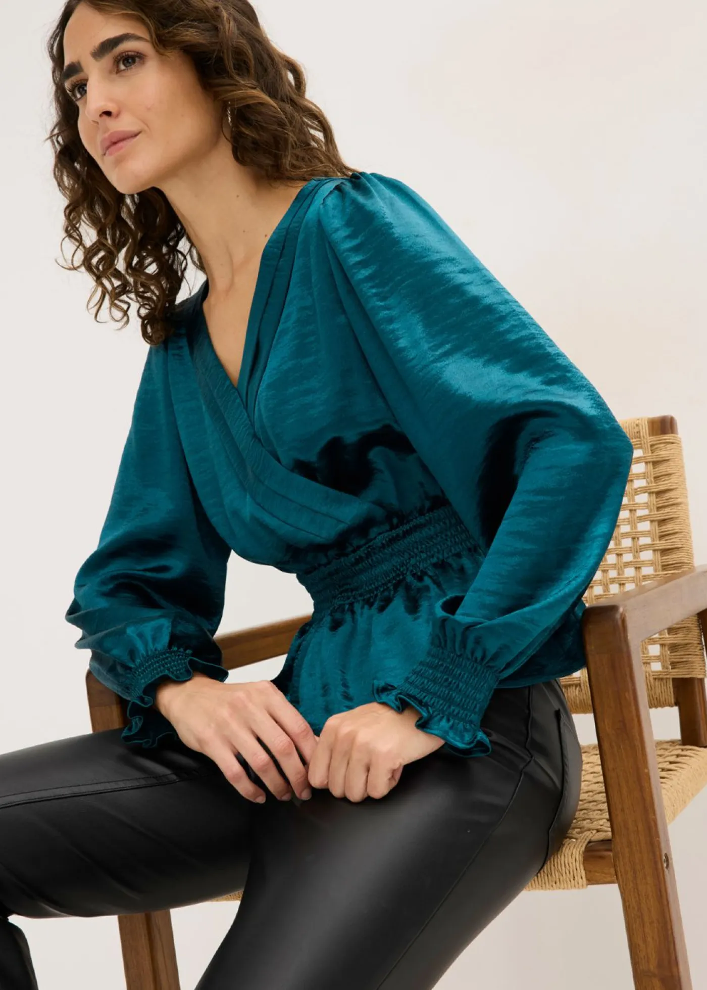 Hot Blusa tipo túnica Mujer Camisas Y Blusas