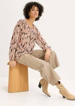 Sale Blusa tipo túnica Mujer Camisas Y Blusas