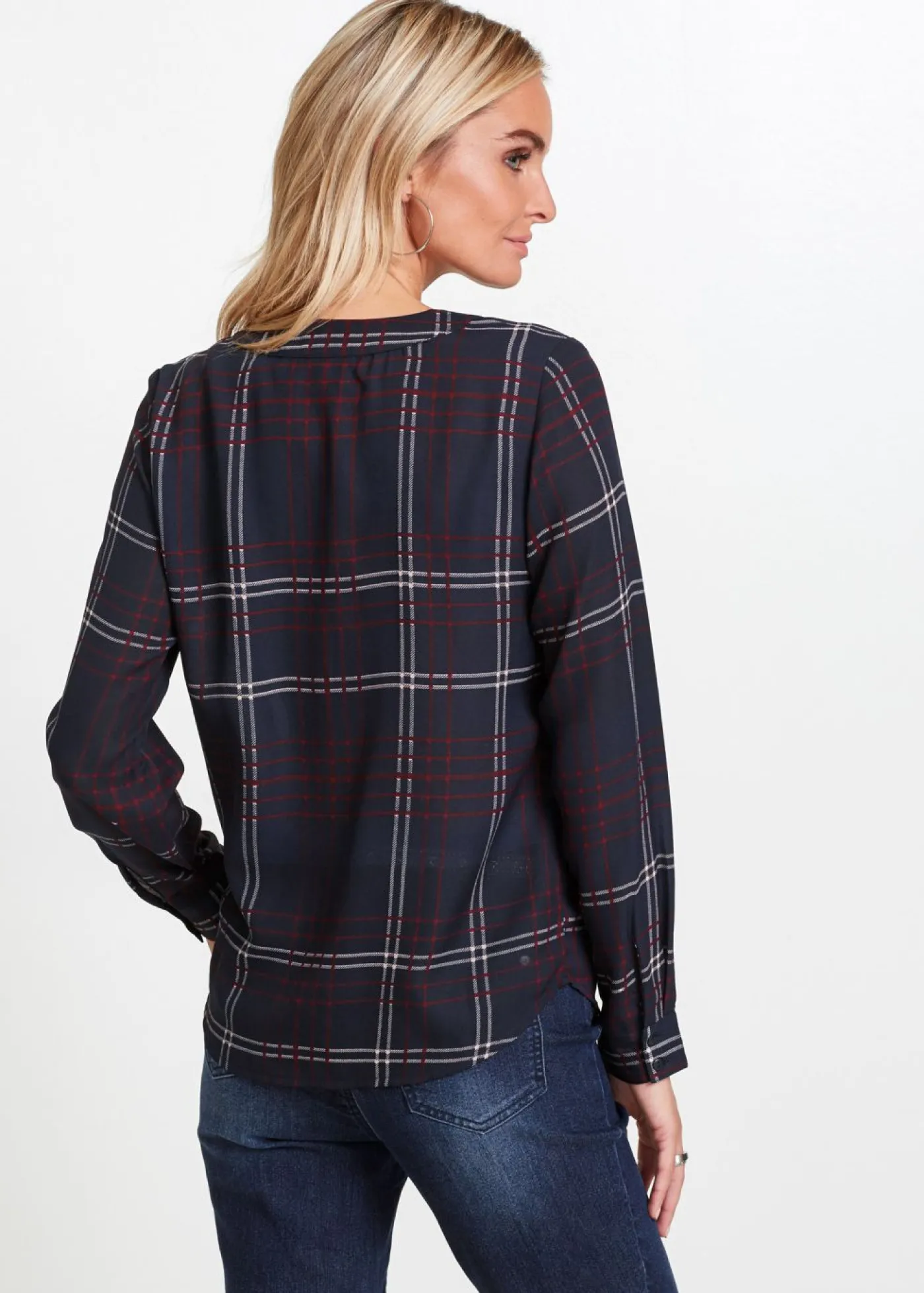 Online Blusa tipo túnica Mujer Camisas Y Blusas