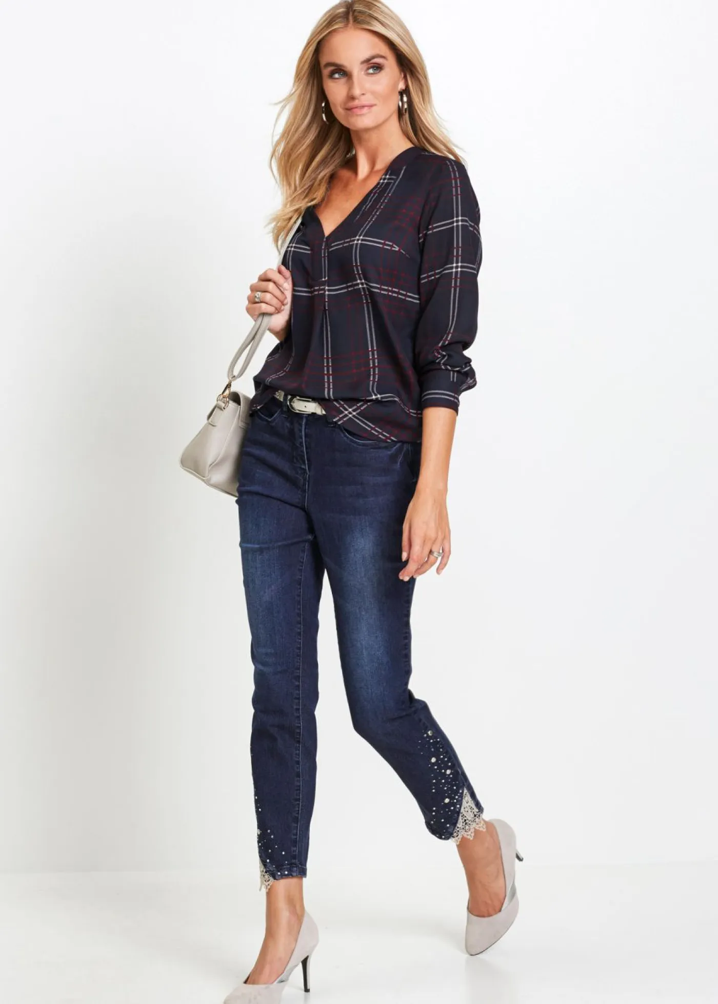 Online Blusa tipo túnica Mujer Camisas Y Blusas