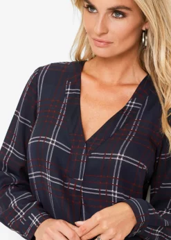 Online Blusa tipo túnica Mujer Camisas Y Blusas