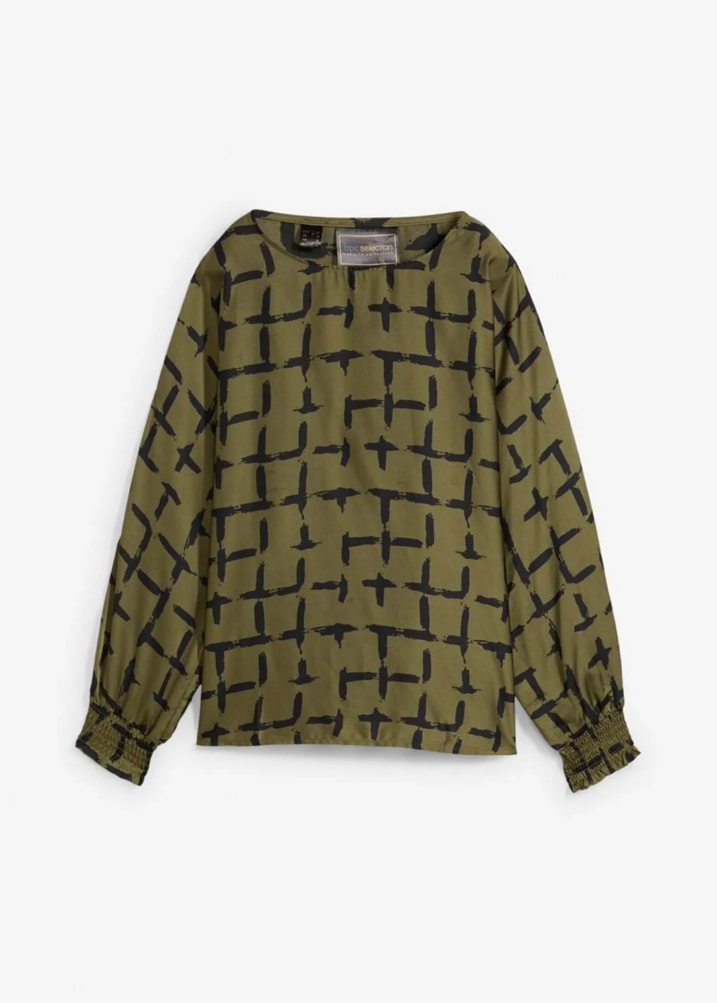 Sale Blusa tipo túnica con mangas de murciélago Mujer Camisas Y Blusas
