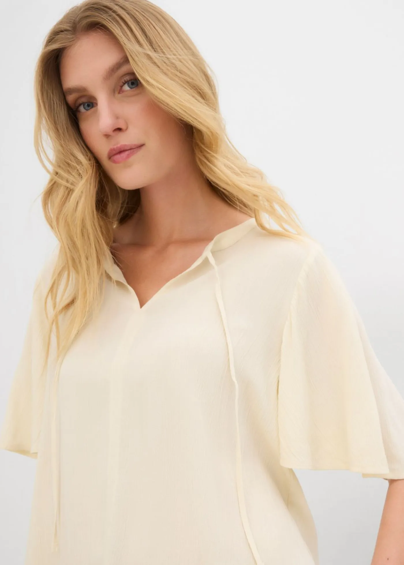 Hot Blusa tipo túnica con mangas de murciélago Mujer Camisas Y Blusas