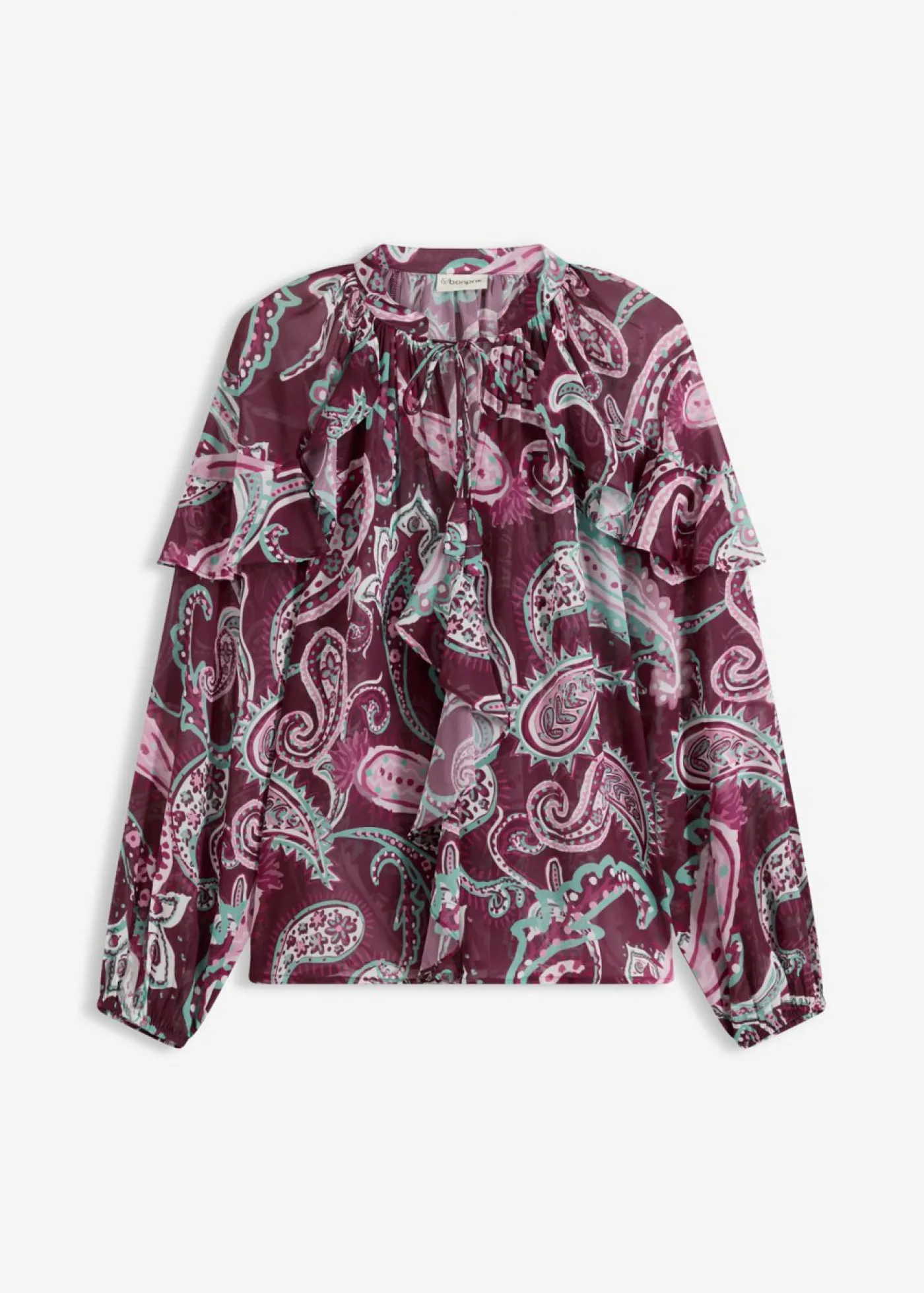 Clearance Blusa tipo túnica con volantes Mujer Camisas Y Blusas