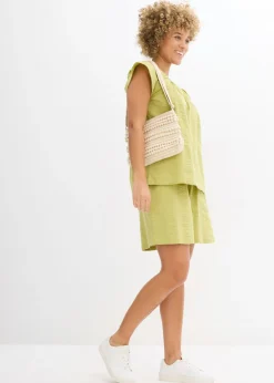 Discount Blusa tipo túnica de milrayas de algodón Mujer Camisas Y Blusas