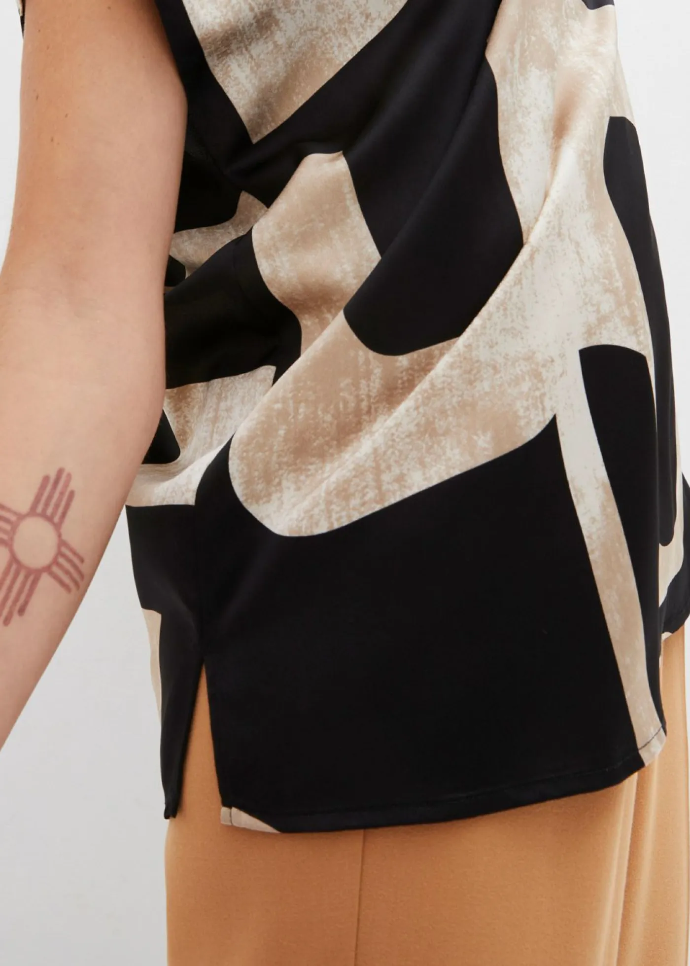 Outlet Blusa tipo túnica de staén Mujer Camisas Y Blusas