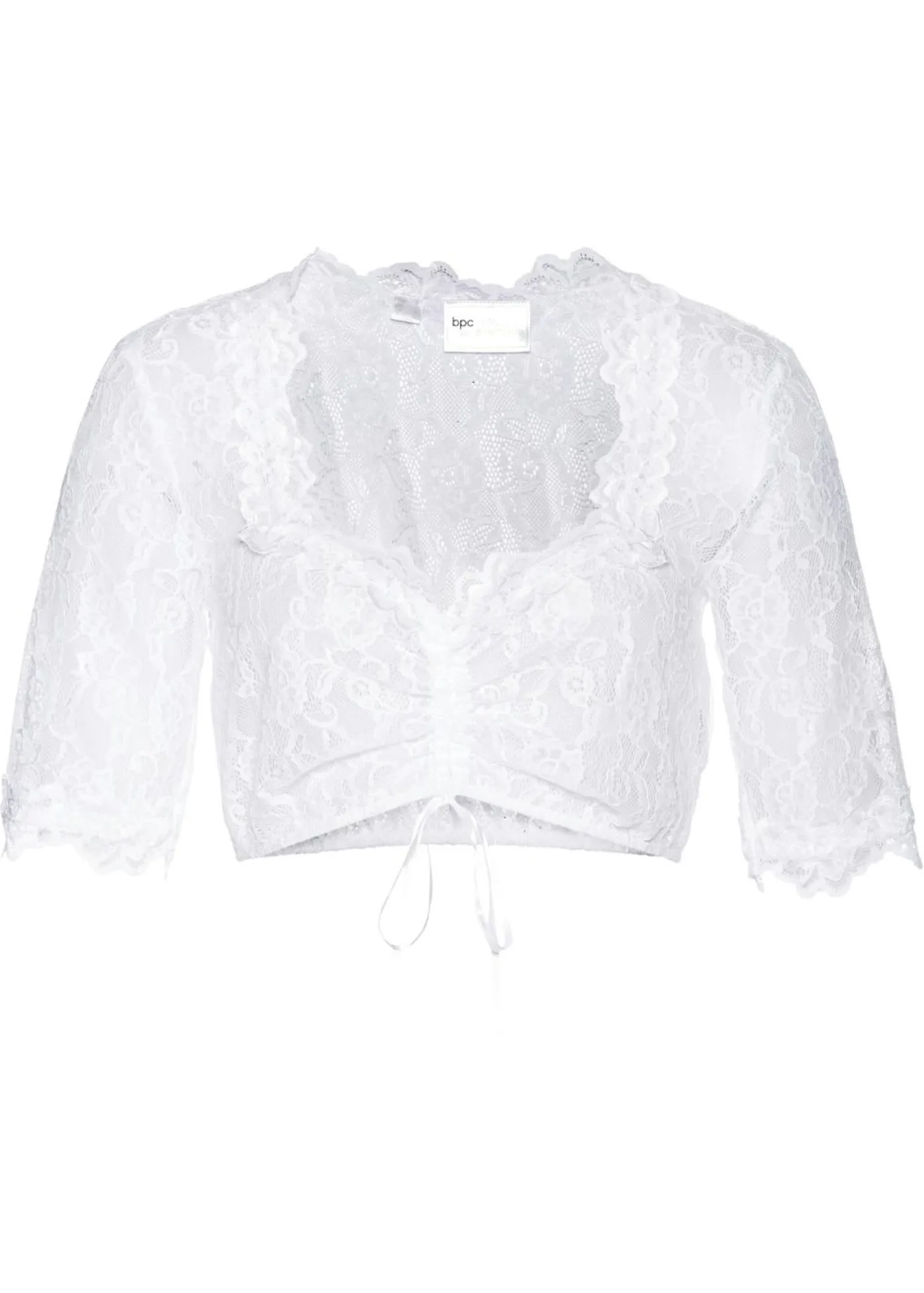 Best Blusa tirolesa de encaje Mujer Camisas Y Blusas