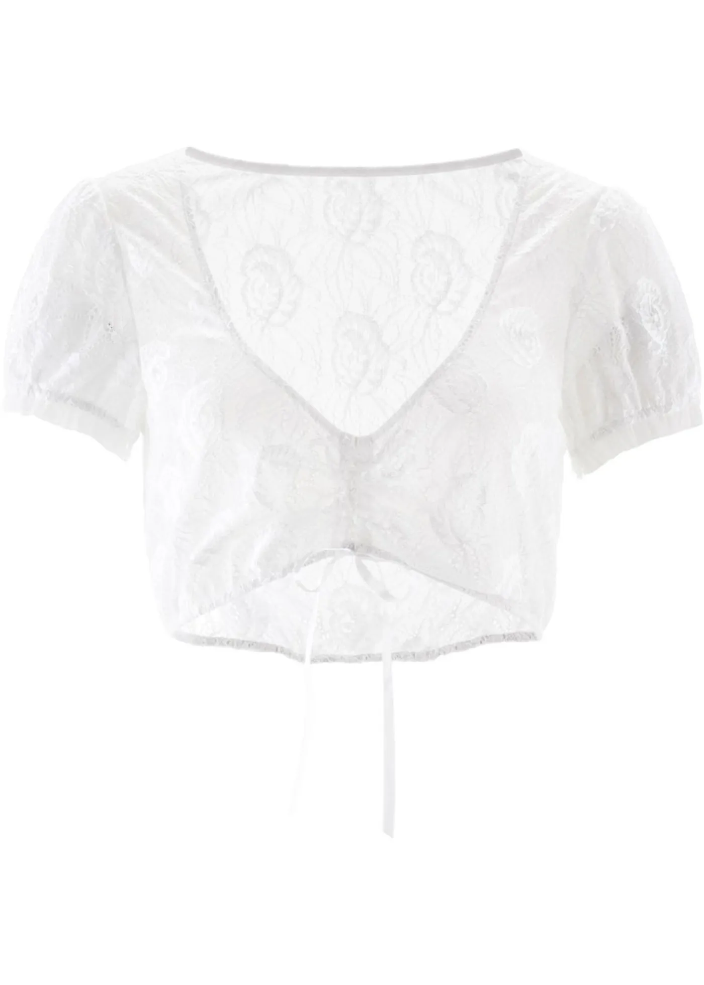 Clearance Blusa tirolesa de encaje Mujer Camisas Y Blusas