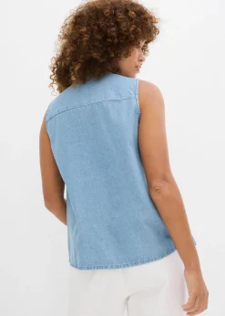 Online Blusa vaquera Mujer Camisas Y Blusas|Camisetas