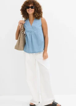 Online Blusa vaquera Mujer Camisas Y Blusas|Camisetas
