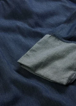 Sale Blusa vaquera con mangas anchas Mujer Camisas Y Blusas