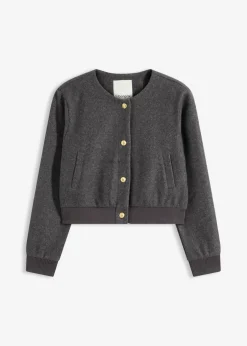 Best Blusón corto de buclé suave Mujer Chaquetas Y Abrigos