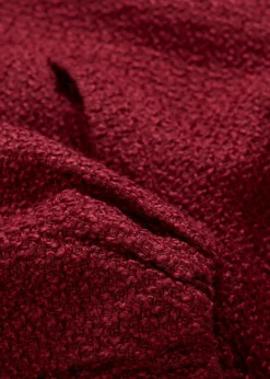 Blusón de bouclé suave Mujer Chaquetas Y Abrigos