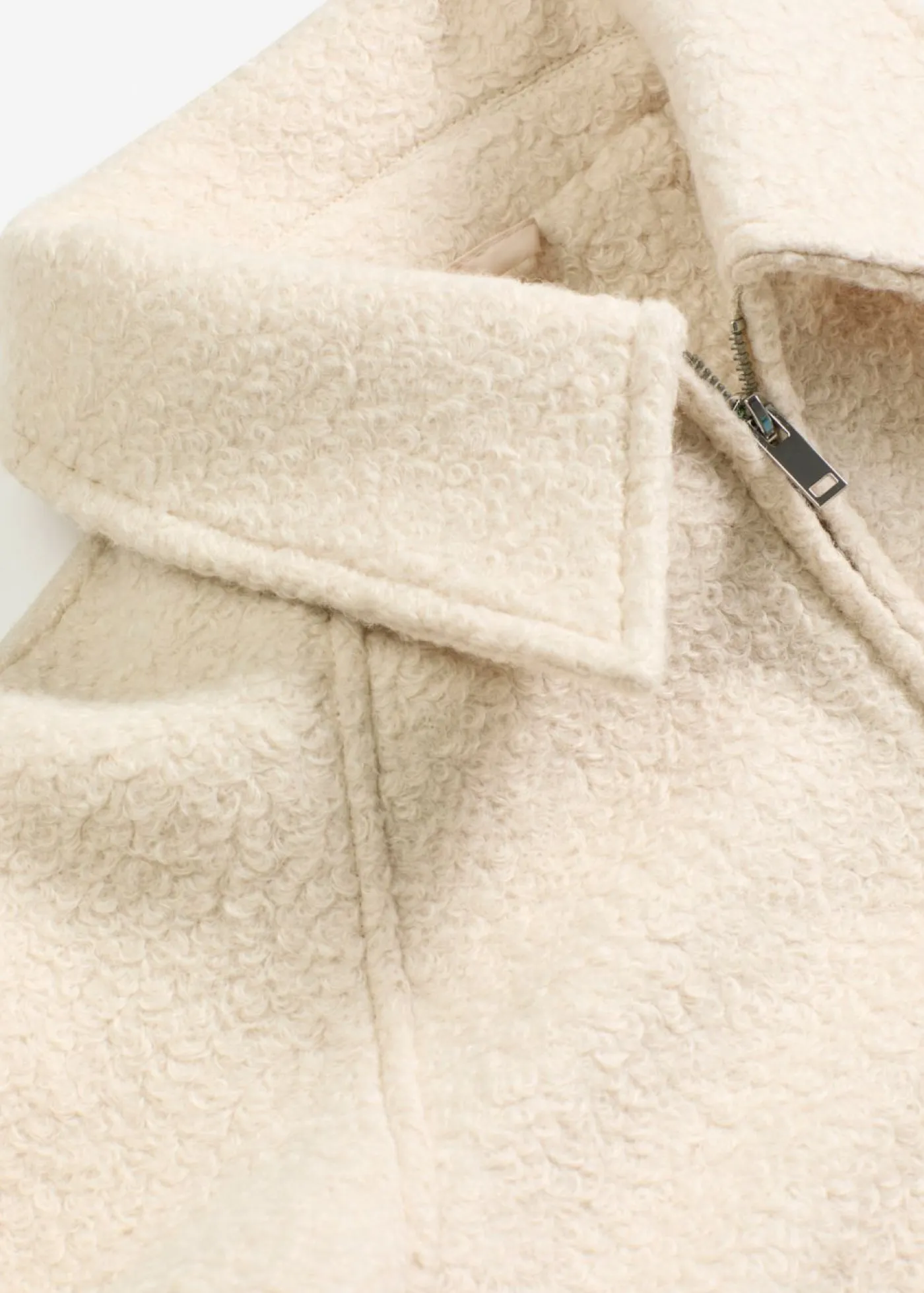 Sale Blusón de bouclé suave Mujer Chaquetas Y Abrigos
