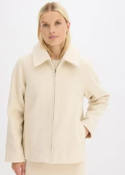 Sale Blusón de bouclé suave Mujer Chaquetas Y Abrigos