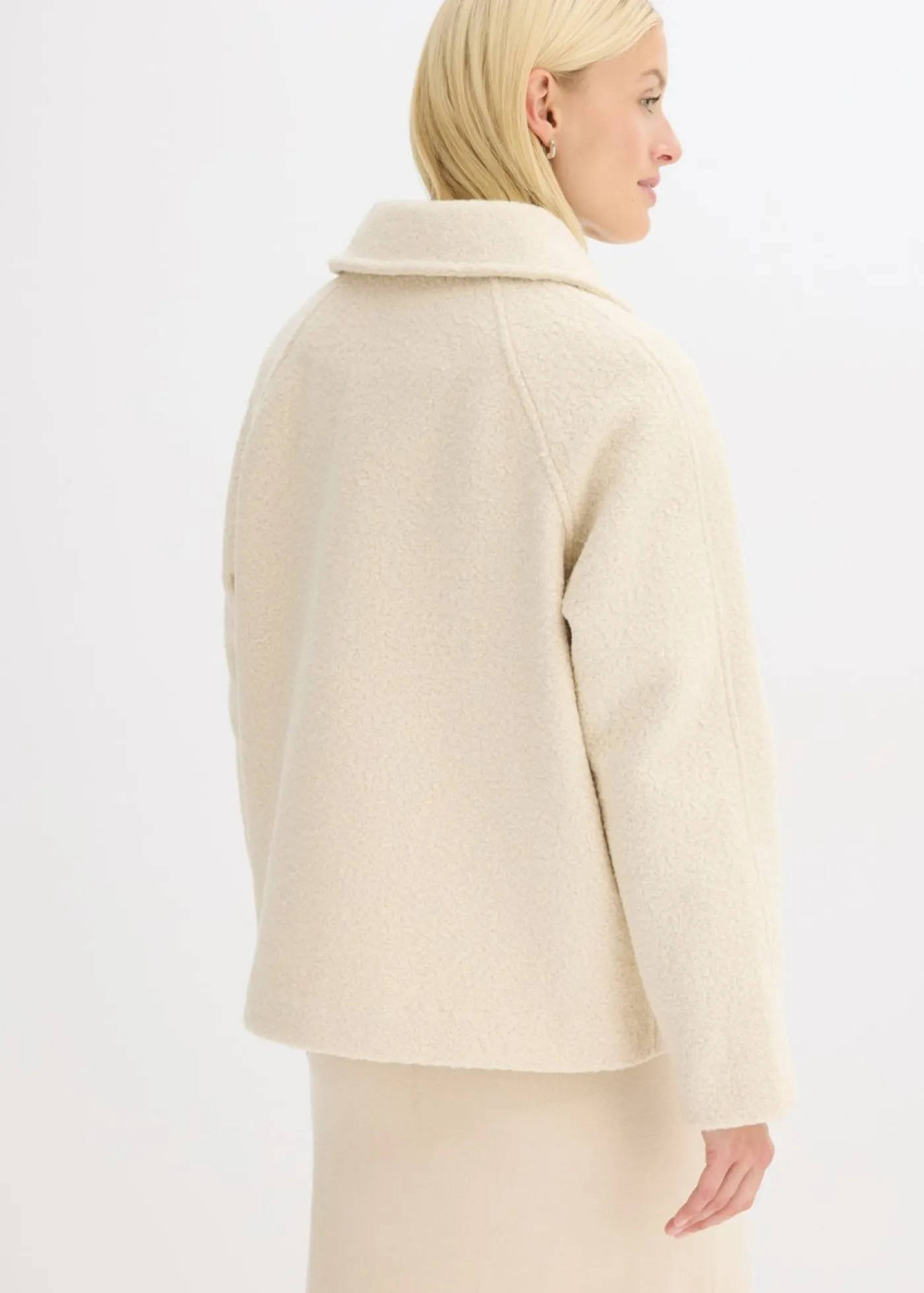Sale Blusón de bouclé suave Mujer Chaquetas Y Abrigos