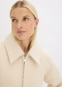 Sale Blusón de bouclé suave Mujer Chaquetas Y Abrigos