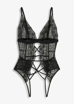 New Body con abertura Mujer Lencería Sexy