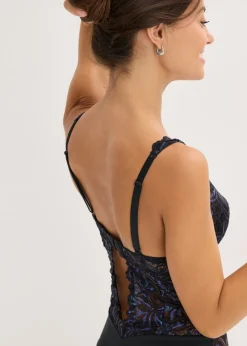 Hot Body con hilo brillante Mujer Bodies|Lencería
