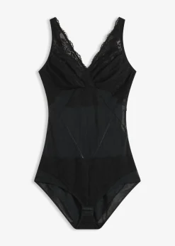 Discount Body con ligero efecto moldeador y encaje Mujer Bodies|Ropa Interior Moldeadora