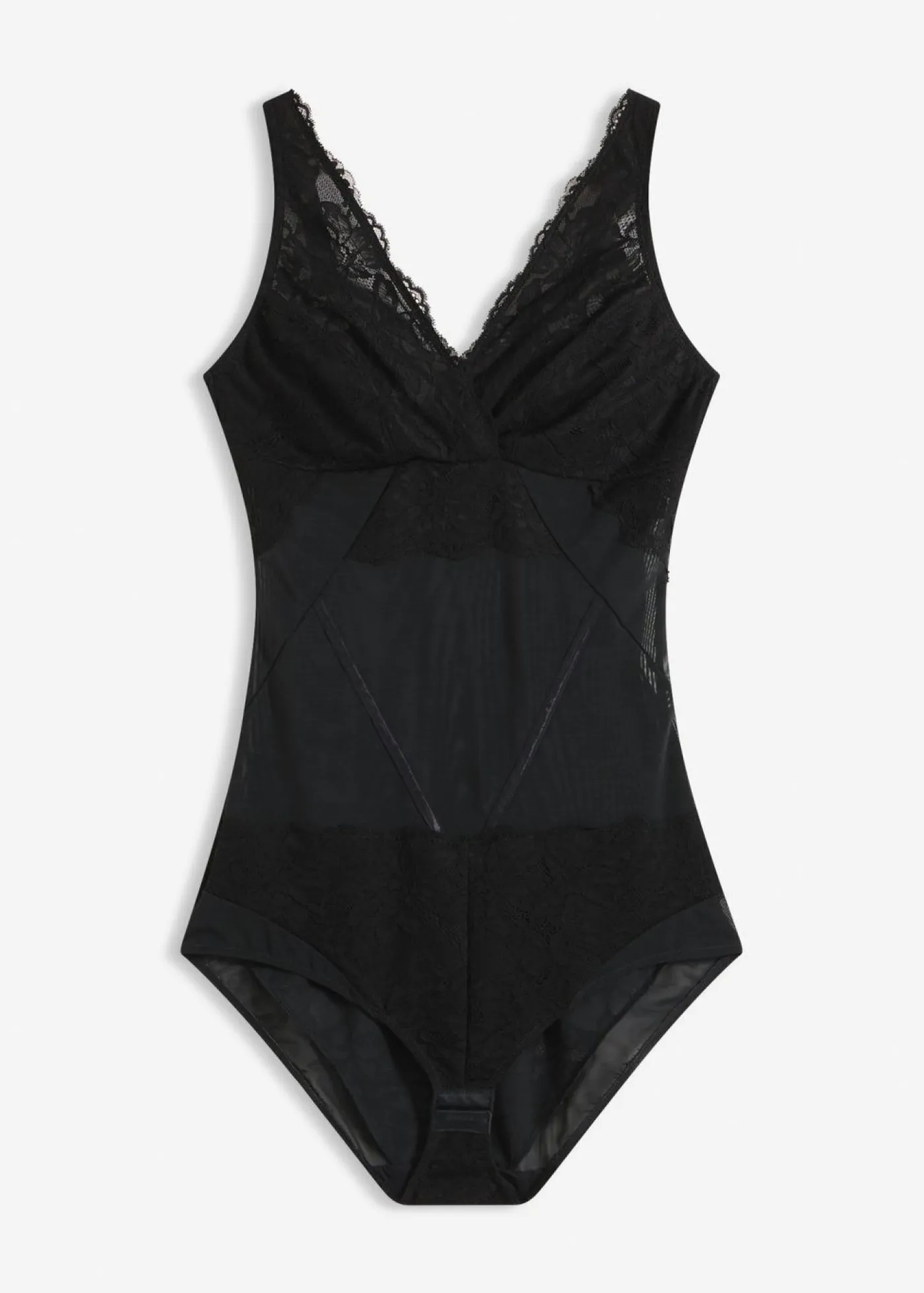 Discount Body con ligero efecto moldeador y encaje Mujer Bodies|Ropa Interior Moldeadora