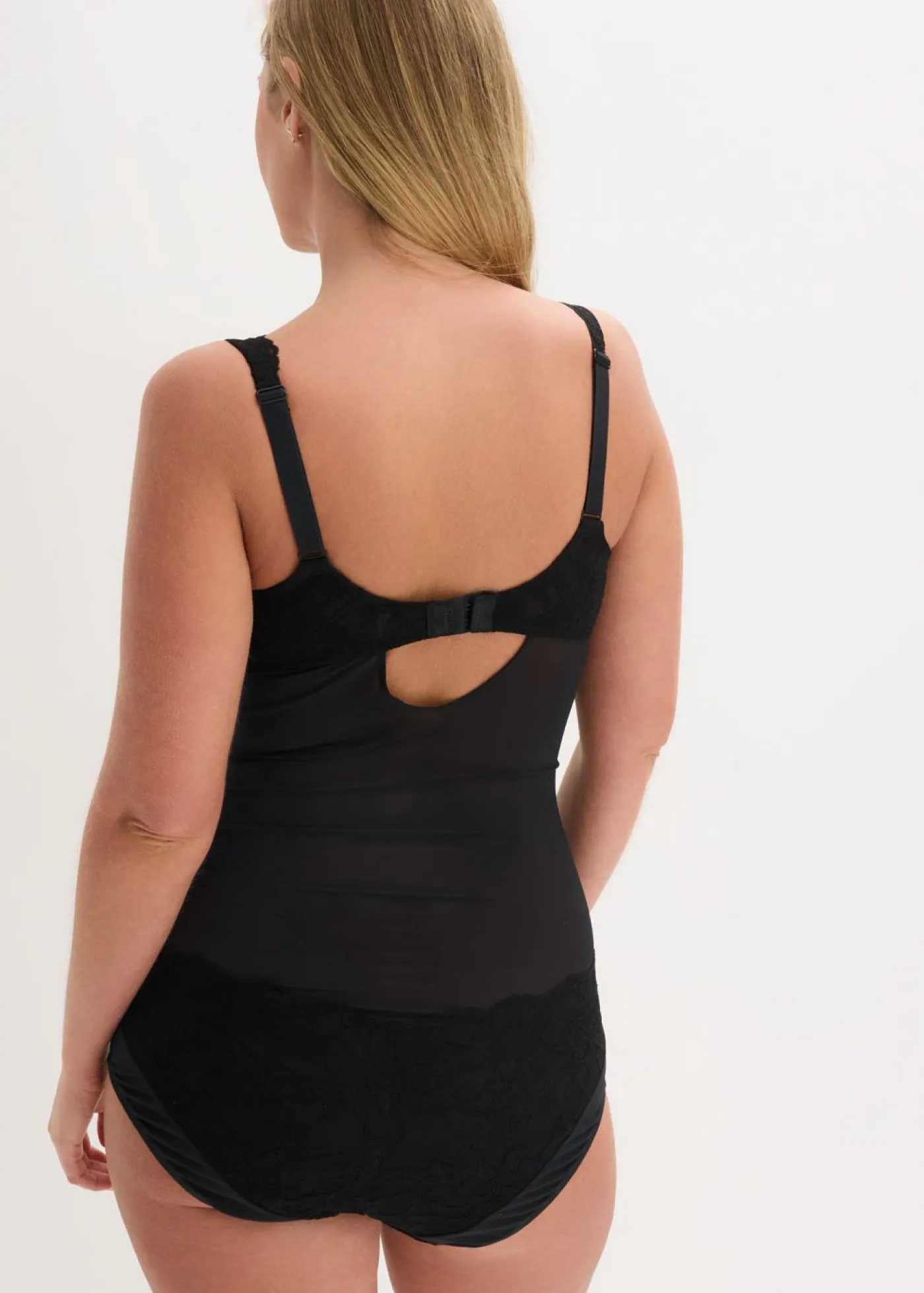Discount Body con ligero efecto moldeador y encaje Mujer Bodies|Ropa Interior Moldeadora
