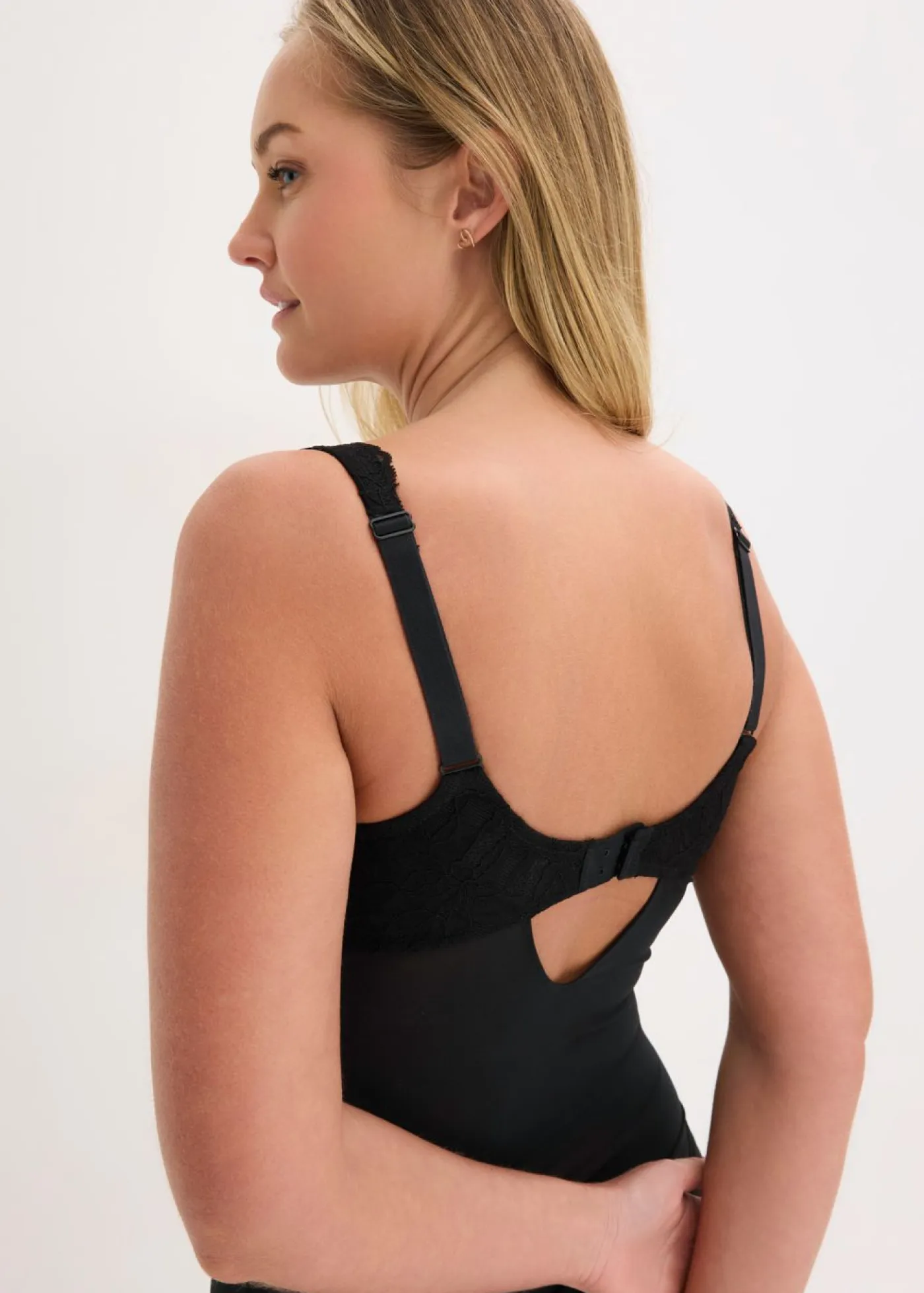Discount Body con ligero efecto moldeador y encaje Mujer Bodies|Ropa Interior Moldeadora