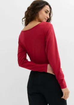 Body de manga larga (2 unidades) Mujer Básicos|Camisetas