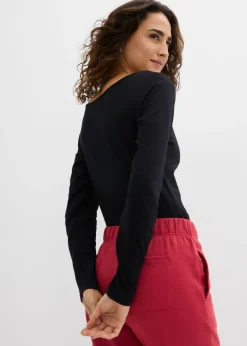 Body de manga larga (2 unidades) Mujer Básicos|Camisetas