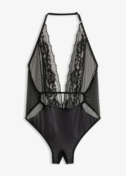 Sale Body de tanga con abertura Mujer Lencería Sexy