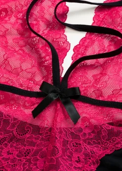 Clearance Body de tanga con abertura Mujer Lencería Sexy